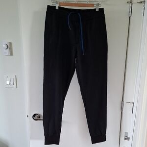 Paul Smith Men's Black 100% Wool Drawstring "Jogger" Trousers (32 x 30)